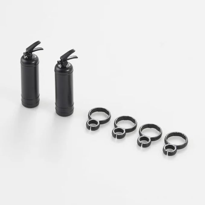 FMS Simulation Micro Scale Model FIRE Extinguisher for 1/6 1/10 RC Car Decoration Fake Props Accessory for RC Crawler Car