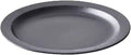 Camping Plates Japanese Style Black Breakfast Tableware Creative Set Bowls and Plates Home Steak Western Flat Salad Decorative Plate(7PCS)