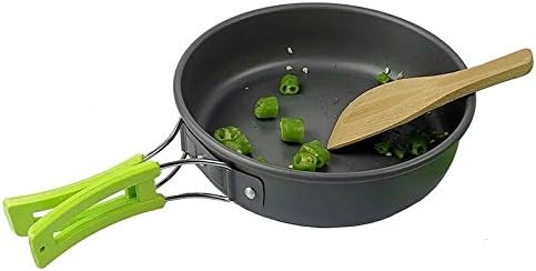 Camping Cookware Set Outdoor Portable Camping Pot 2-3 People Wild Picnic Tableware Pot Travel Pan Hiking Picnic Tools