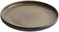 Camping Plates Dinner Plate Western Food Pasta Steak Flat Household Restaurant Tableware Ceramic Dish Decorative Plate(A)