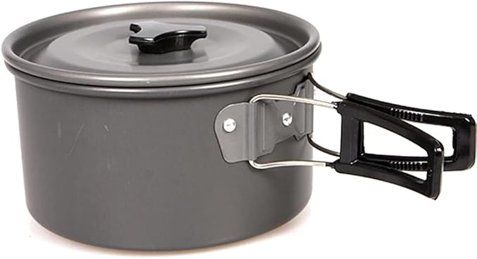 Quality Camping Cookware Outdoor Cookware Set Camping Tableware Cooking Set Travel Tableware Cutlery Utensils Hiking Picnic Set