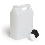 FastRack 2.5 Gallon Water Jug (Pack of 2) w/ 1 Black Rubber Cap Gripper | Reusable Plastic Jug with lid for Liquids | Heavy-Duty Water Container for Storage, Camping | BPA-Free Gallon Jugs with Lids