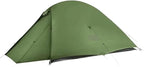 Tent 1/2 Person 20D Nylon Double Layers Ultralight Waterproof Travel Hiking Backpacking Shelter