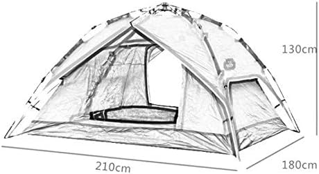 Camping Tent Large Automatic Speed Throwing Pop Up Windproof Camping Family Tent