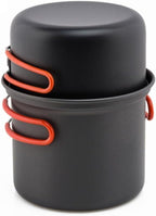 Camping Cookware Camping Cookware Outdoor Cooking Set Foldable Tableware Fork Knife Tourist Kitchen Pot Outdoor Picnic