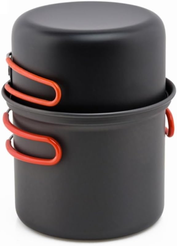 Camping Cookware Camping Cookware Outdoor Cooking Set Foldable Tableware Fork Knife Tourist Kitchen Pot Outdoor Picnic