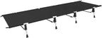 Ultralight Folding Bed Camping Single Cot Portable Travel Camping Bed Outdoor(Pink) (Schwarz)
