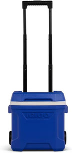 Igloos Profile II 16-Quart Wheeled Cooler with Telescoping Handle, THERMECOOL Insulation, 24-Can Capacity