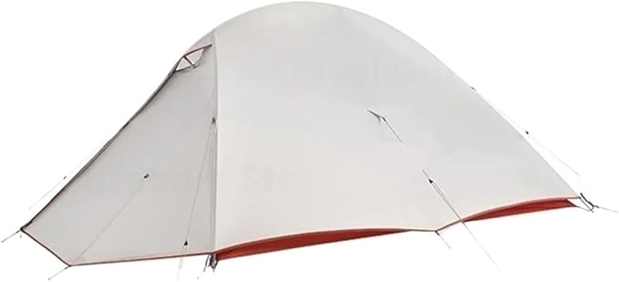 Tent 1/2 Person 20D Nylon Double Layers Ultralight Waterproof Travel Hiking Backpacking Shelter