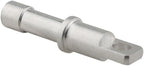 16PCS Silver Aluminum Alloy Spare End Plugs Tent Pole Repair Sleeve Tent Pole End Plug Tent Poles Male End Tips Replacement Accessories Spare End Plugs for 8.5mm Tent Poles, 53639-APHFOT-16