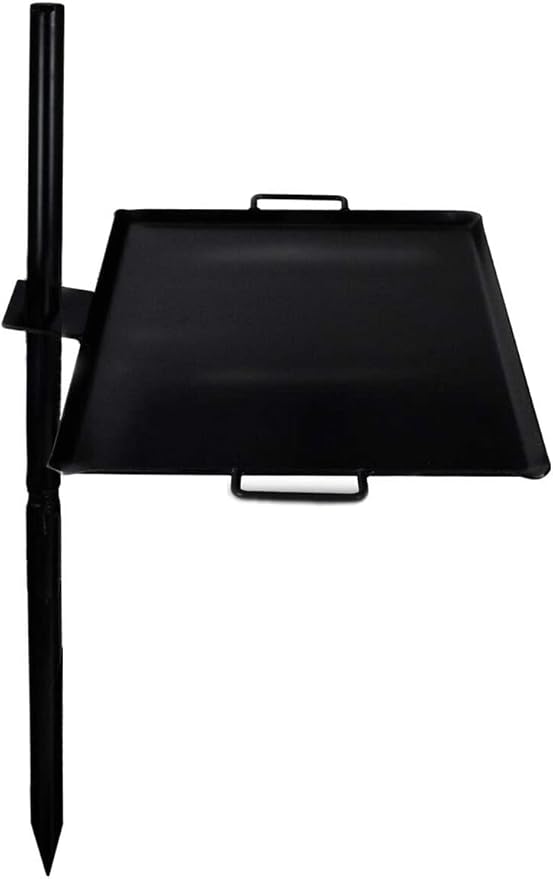 GameMaker Open Fire Cooking Grill – Portable Campfire Grill for Open Flame Cooking, Firepits, Outdoor Fire Rings & Camping – Heavy-Duty, Easy Setup & Adjustable Height
