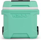 Igloos Profile II 16-Quart Wheeled Cooler with Telescoping Handle, THERMECOOL Insulation, 24-Can Capacity
