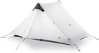 3F UL GEAR Lanshan 2 Person Tent Hiking Ultralight Camping Tent Professional 15D Silnylon Rodless Trekking Pole Tent Waterproof Backpacking Outdoor for Camping, Bivvy