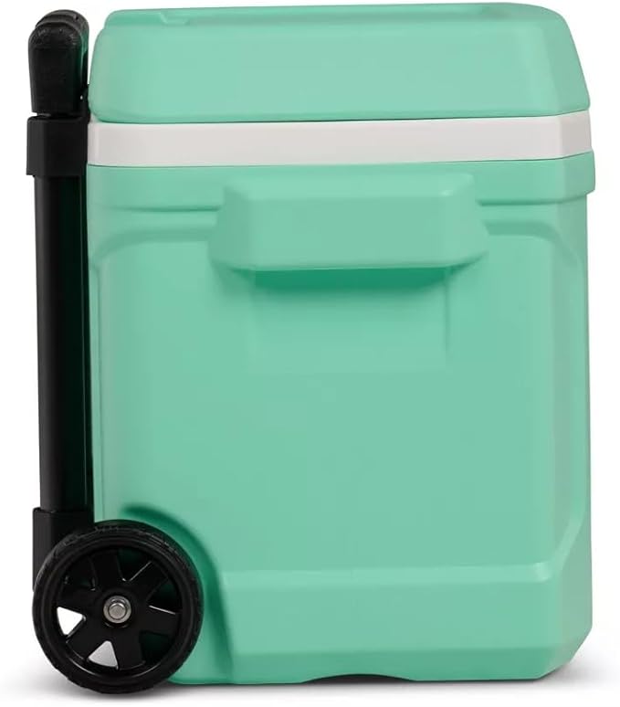 Igloos Profile II 16-Quart Wheeled Cooler with Telescoping Handle, THERMECOOL Insulation, 24-Can Capacity