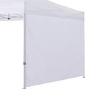 COOSHADE Instant Canopy SunWall 8x8 Canopy SideWall for Pop up Canopy Tent, 1 Pack Sidewall Only, White
