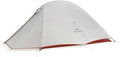 Naturehike Cloud up Pro Camping Tent, 1/2/3 Person Ultralight Tents, 3 Season Backpacking Tent, Waterproof for One Man, Self-Standing Easy Setup for Cycling, Outdoor Camp