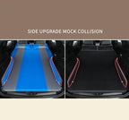 Car Camping Air Bed for Ford Evos 2021-, Automobile Inflatable Mattress, Car SUV Trunk Sleeping Mattress,Car Travel Bed Self Driving Air Cushion Bed,M-C