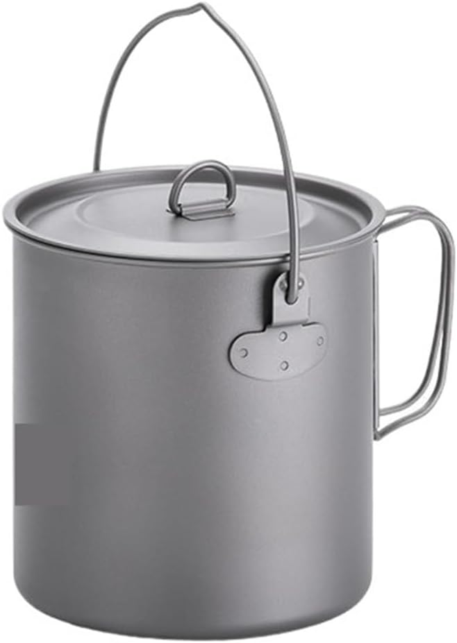 Light Titanium Tableware Outdoor Picnic Camping Cookware Pot Pan Frying