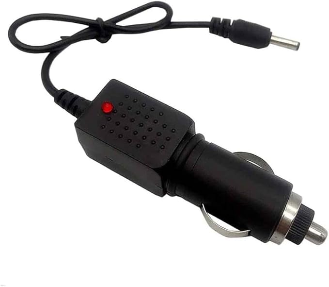 Pocketman 3.7-4.2V Li-ion AC Charger Cable Cord Car Charger Adapter for Rechargeable Flashlight Headlamp Headlight Torch