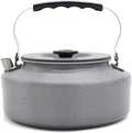 1.1L Portable Ultralight Outdoor Camping Tableware Hiking Collector Heat Ring Water Kettle Teapot Coffee Pot
