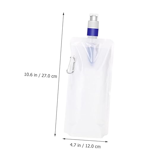 Portable Water Filter Bag Collapsible Camping Water Container Durable Leak for Hiking and Outdoor Activities Convenient Travel Accessory