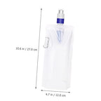 Portable Water Filter Bag Collapsible Camping Water Container Durable Leak for Hiking and Outdoor Activities Convenient Travel Accessory