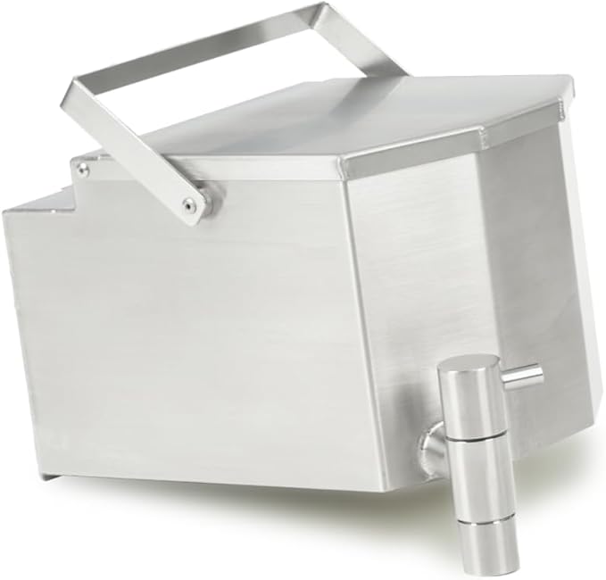 Hori 5 3L Tent Stove Water Tank, 304 Stainless Steel Side-Mount Hot Water Boiler with Spout, Compatible with Hori 5,Not for Hori 5 Max
