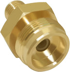 Hooshing Propane Gas Fitting 1/4" Male NPT x 1"-20 Male Throwaway Cylinder Thread for RV Camping Grill Lantern and Heater