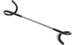 Alnicov 2-in-1 Camping Hook Hanger and Lantern Lamp Hanger for Tent Poles, Fishing, Camping, Travelling, Adventure, Black