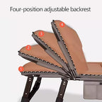 Folding Camping Cot for Adults Heavy Duty Outdoor Bed with Carry Bag Layer Travel Camp Cots Portable Cot Extra Wide,Foldable Bed with Mattress 4 Speed Adjustable Backrest with 3D Memory Head