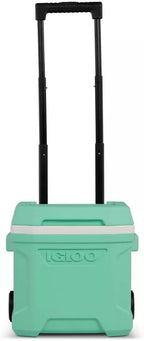 Igloos Profile II 16-Quart Wheeled Cooler with Telescoping Handle, THERMECOOL Insulation, 24-Can Capacity