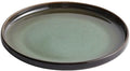 Camping Plates Dinner Plate Western Food Pasta Steak Flat Household Restaurant Tableware Ceramic Dish Decorative Plate(B)
