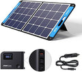 XTAR SP100 100W Portable Solar Panel with Adjustable Kickstand, Foldable Solar Power Backup for Outdoor Camping Van RV