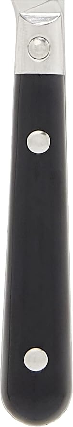 Ginkgo International Le Prix Stainless Steel Dishwasher-safe 30piece flatware set, Service for 6, Black,22707