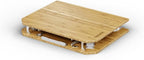 Dometic GO Compact Camp Table - Bamboo Table with Adjustable Height - Foldable and Portable | Carrying Case Sold Separately