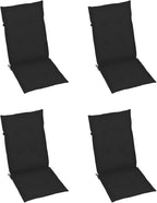 Folding Patio Chairs 3 pcs with Cushions Solid Acacia Wood Balcony Chairs Camping Chair Accent Chair Outdoor Chairs for Bedroom Dining Outdoor Patio