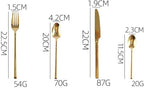 Elegant Rose Gold Stainless Steel Flatware Set, 24-Piece Cutlery for 6, 304 Dishwasher Safe Forks & Spoons, Premium Tableware for Home & Hotel Dining