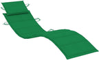 Patio Sun Lounger with Cushion Solid Acacia Woodtanning Chair Camping Chairs Patio Recliner Suitable for Garden Courtyard