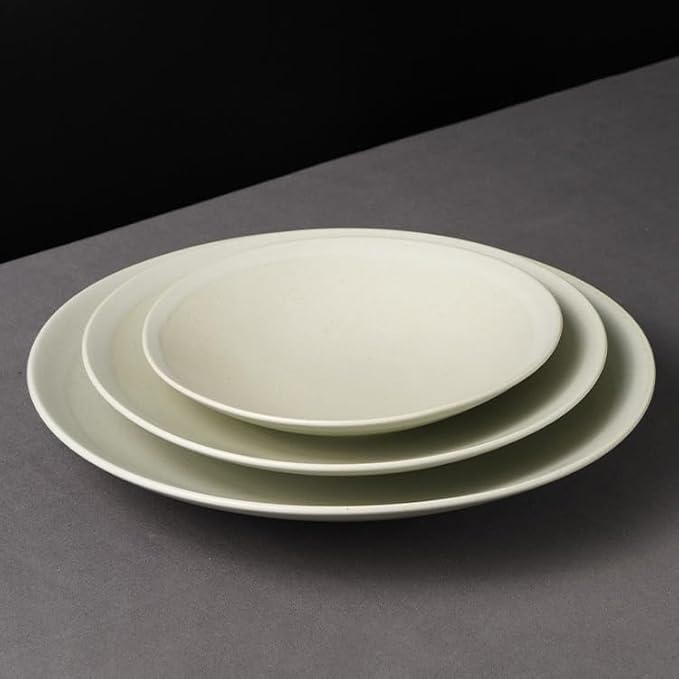 Camping Plates Ceramic Hat Bowls and Plates Ceramic Tableware Hotel Club Soup Plate Salad Plate Vegetable Plate Pasta Plate Decorative Plate(12inch)