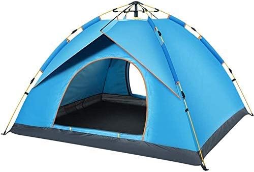 GeRRiT Tent Outdoor Fully Automatic Outdoor Speed Open Tent Multifunctional Waterproof Tent Camping Festival Family Tent,with Festival Essential, Dome Tent, 100% Waterproof,215 * 150 * 135cm