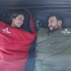 Teton Celsius XXL Sleeping Bag, Cold Weather Sleeping Bags for Adults and Kids, Camping Made Easy and Warm. Compression Sack Included, 35F, 25F, 0F, 20F Degree