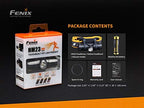 EdisonBright Fenix HM23 V2 300 Lumen LED Headlamp for Camping/Hiking Kids/Children Battery Carry case