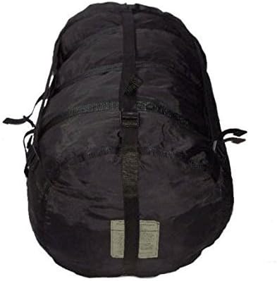 US Military Sleeping Bag Compression Stuff Sack for MSS, Black