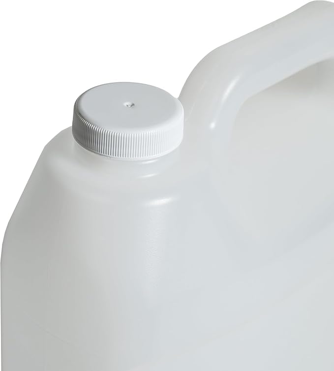 FastRack 1 Gallon Water Jug (Pack of 2) | F-Style Reusable Plastic Jug with lid for Liquids | Heavy-Duty Water Container for Storage, Camping | BPA-Free Gallon Jugs with Lid