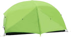 2 Person Ultralight Camping Tent 20D 380T Nylon Double Layer Waterproof Backpacking for Hiking Travel with Free Mat