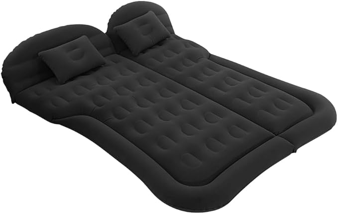 Car Inflatable Air Mattress for Chevrolet Blazer EV 2023 2024 Portable Boot Air Mattress Cushion Outdoor Travel Camping Sleeping Gear Accessories,Black
