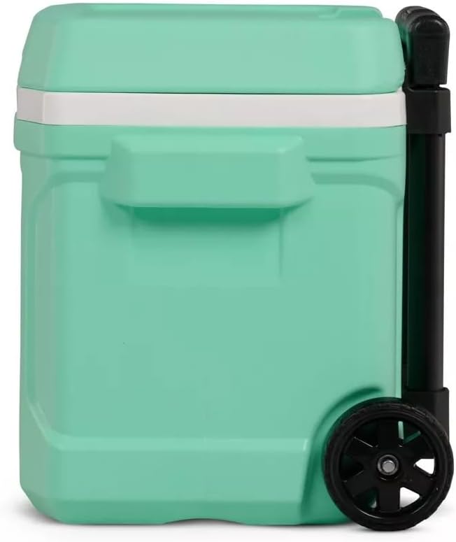 Igloos Profile II 16-Quart Wheeled Cooler with Telescoping Handle, THERMECOOL Insulation, 24-Can Capacity