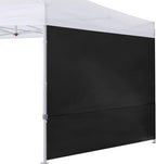 COOSHADE Instant Canopy SunWall 8x8 Canopy SideWall for Pop up Canopy Tent, 1 Pack Sidewall Only, Black