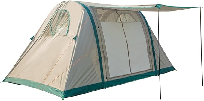 Inflatable Tent Clamping Tent for 8-10 People Oxford Fabric Air Tent Waterproof Oversized Family Tent for Outdoor Camping and Glamping