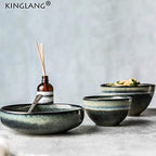 Dinner Plate Nordic Dinner Set Ceramic Bowl and Plates Household Klin Glazed Dishes Wholesale Tableware Set/Set Meal20 (Set Meal20)